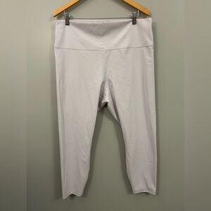 Everlane Perform Ankle Women's Light Pale Purple Leggings XXXL